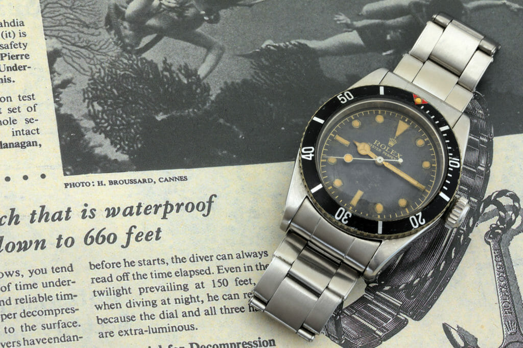 Tudor submariner usato sales