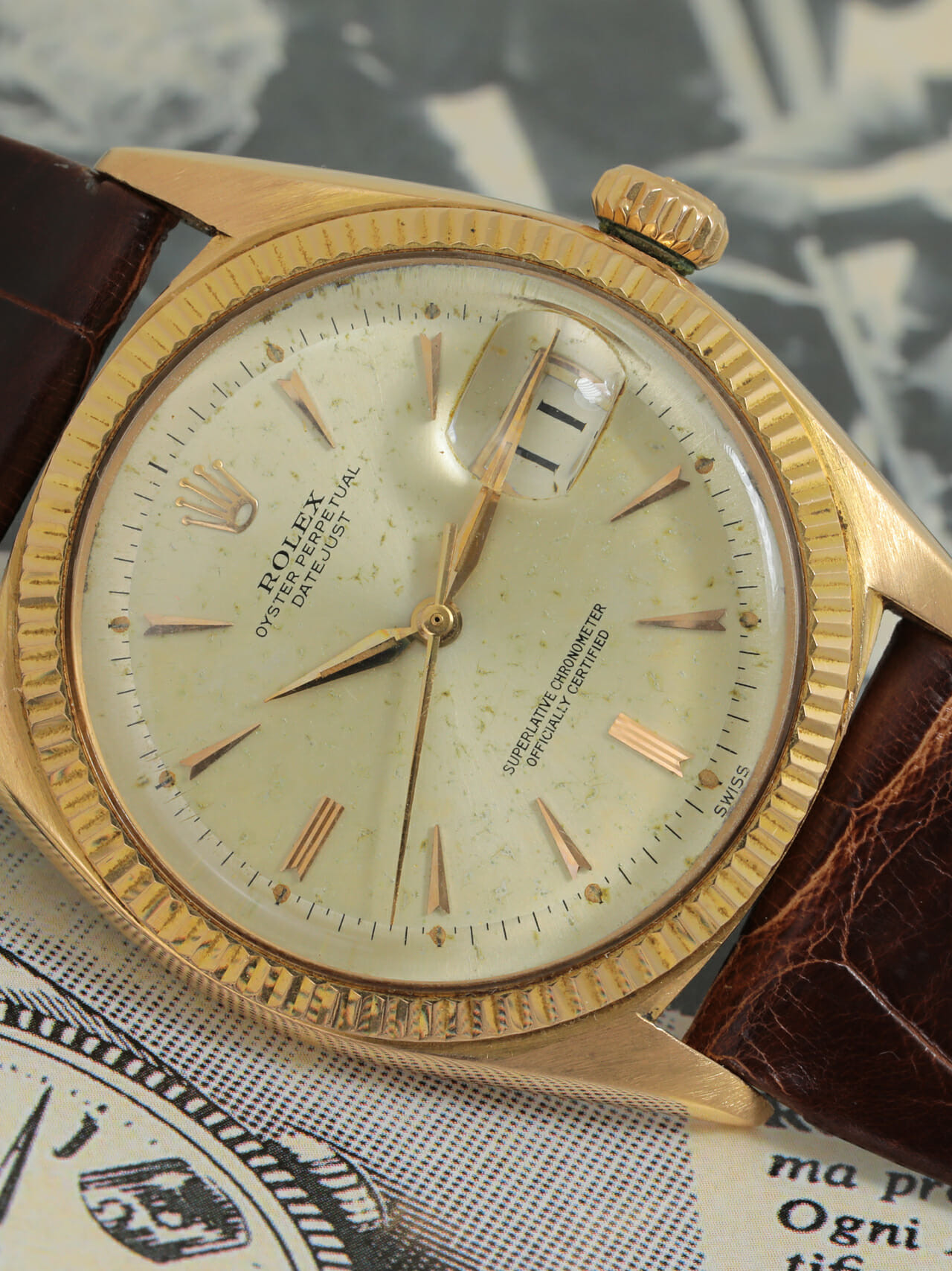 datejust 1601 vintage watches stefano mazzariol uai