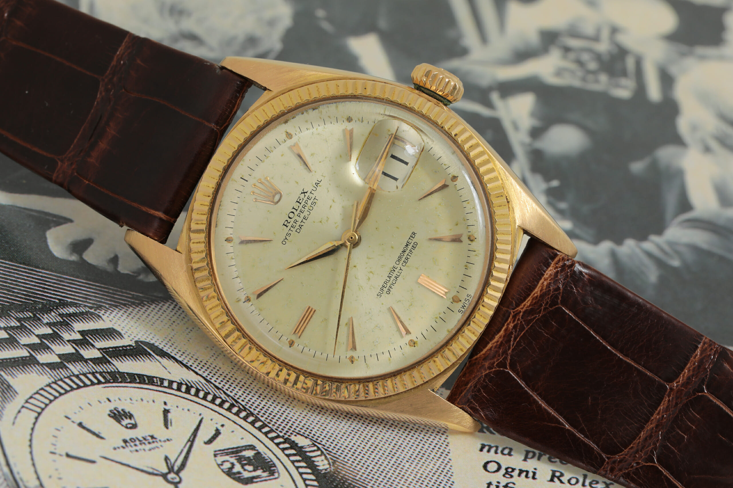datejust 1601 vintage watches stefano mazzariol