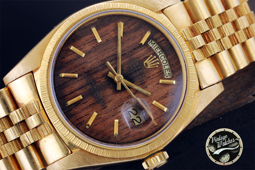 Wooden rolex sales