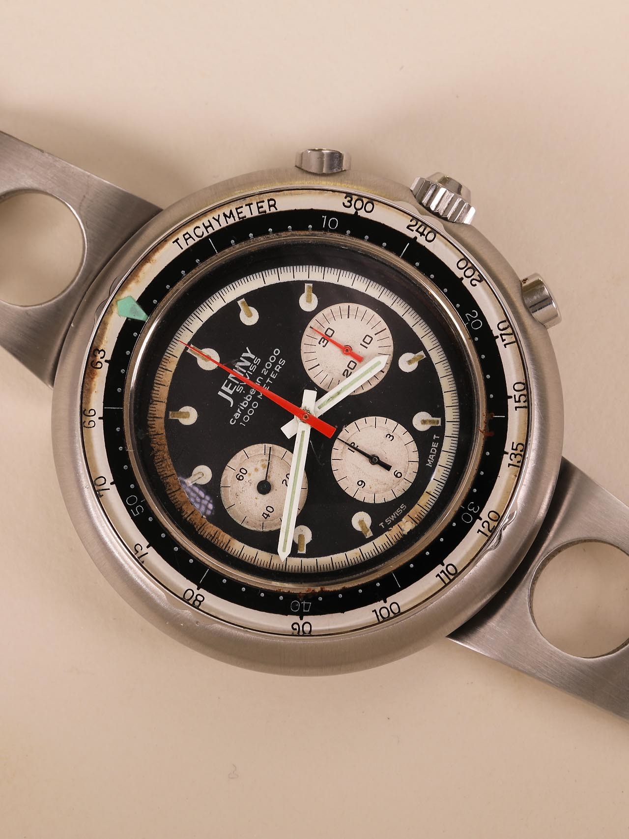 JENNY CARIBBEAN 2000 RARISSIMO OROLOGIO VINTAGE DA IMMERSIONE 172 jenny 2 uai