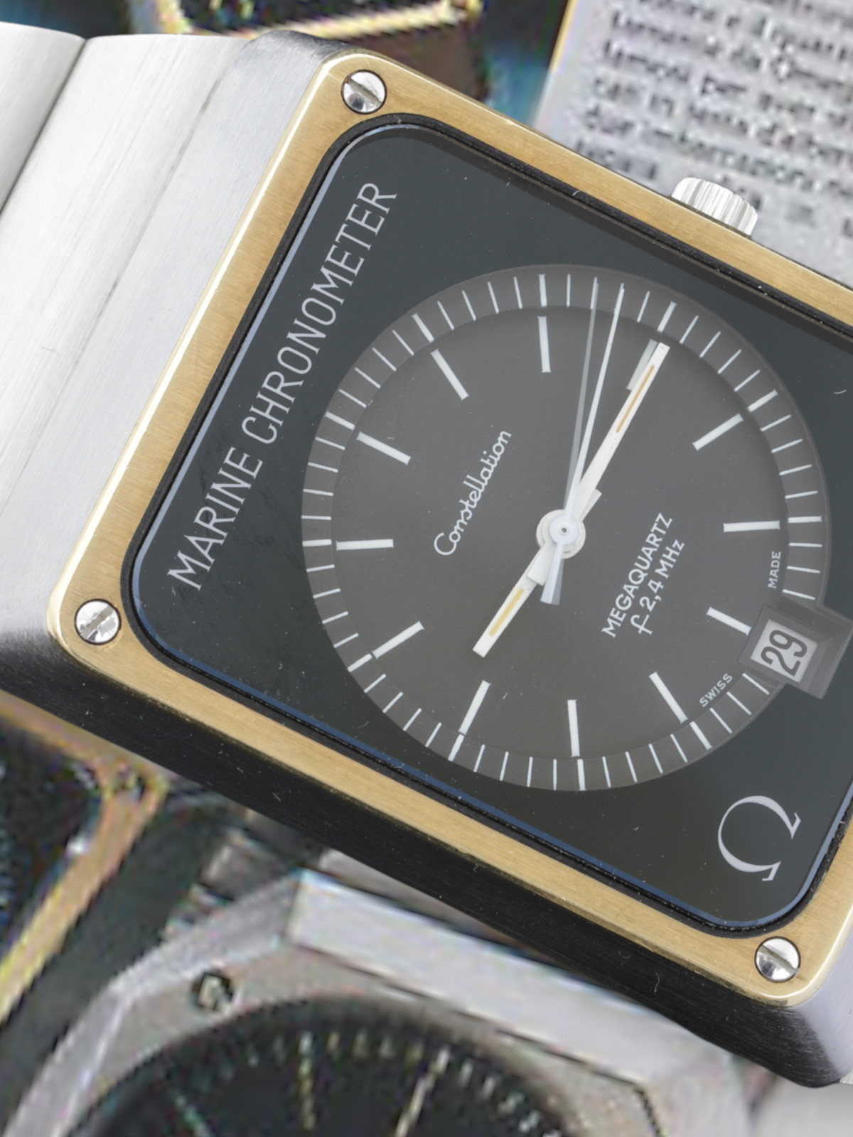omega marine chronometer vintage watches stefano mazzariol uai