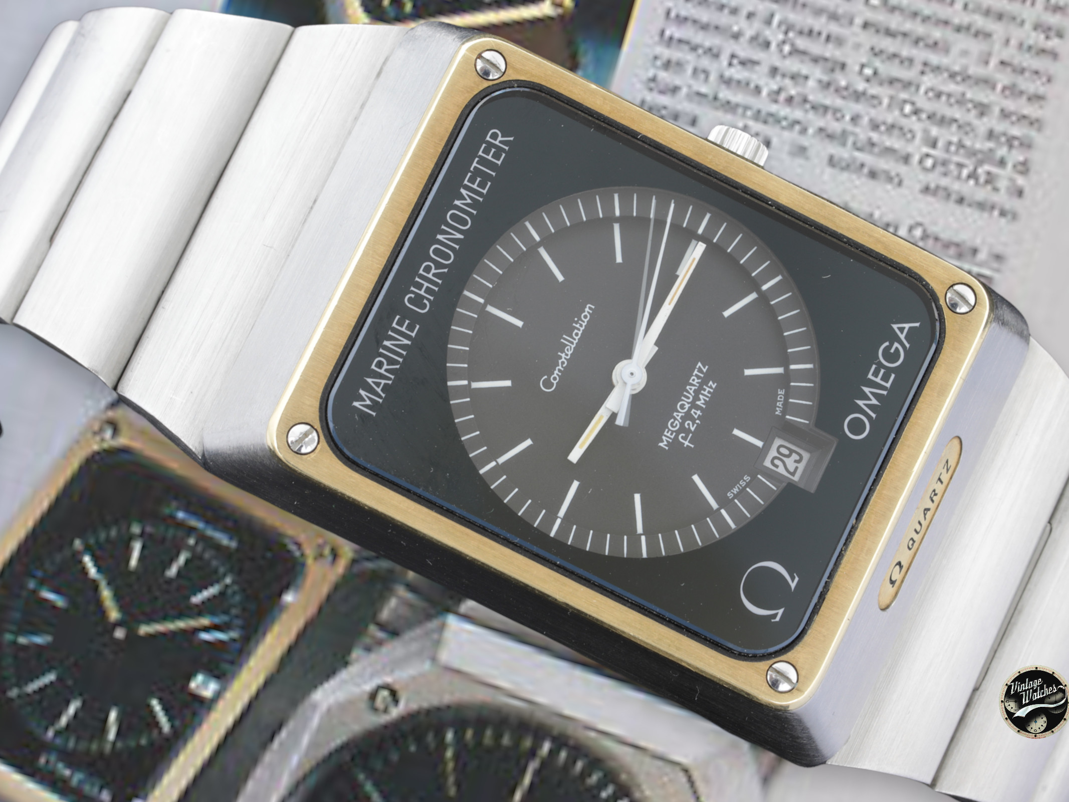 omega marine chronometer vintage watches stefano mazzariol uai