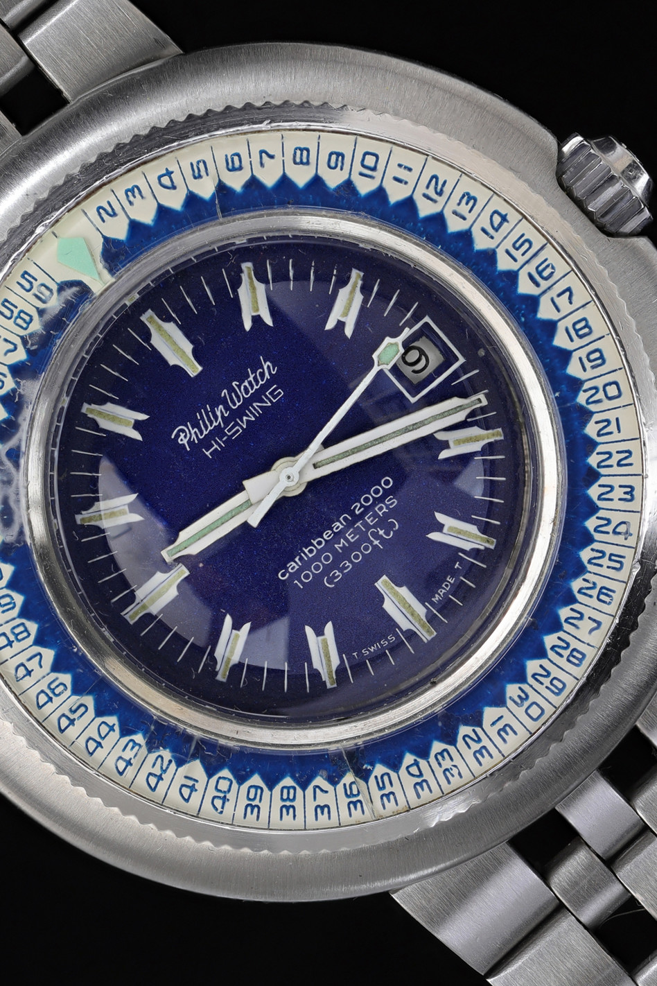 philip watch caribbean blue vintage watches stefano mazzariol uai