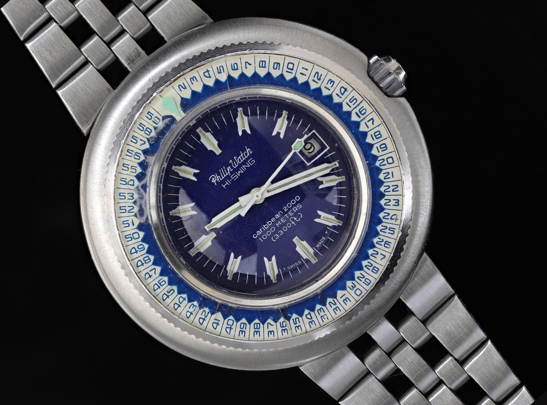 philip watch caribbean blue vintage watches stefano mazzariol