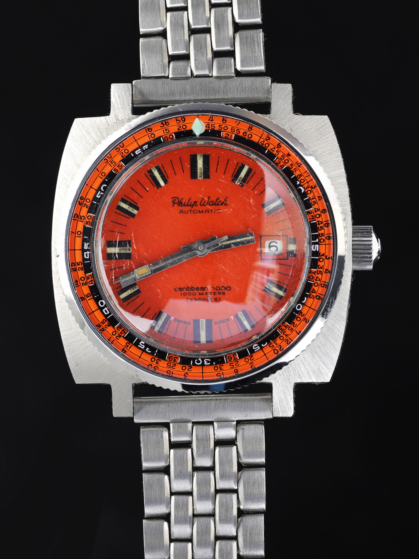 philip watch red square caribbean vintage wacthes stefano mazzariol uai