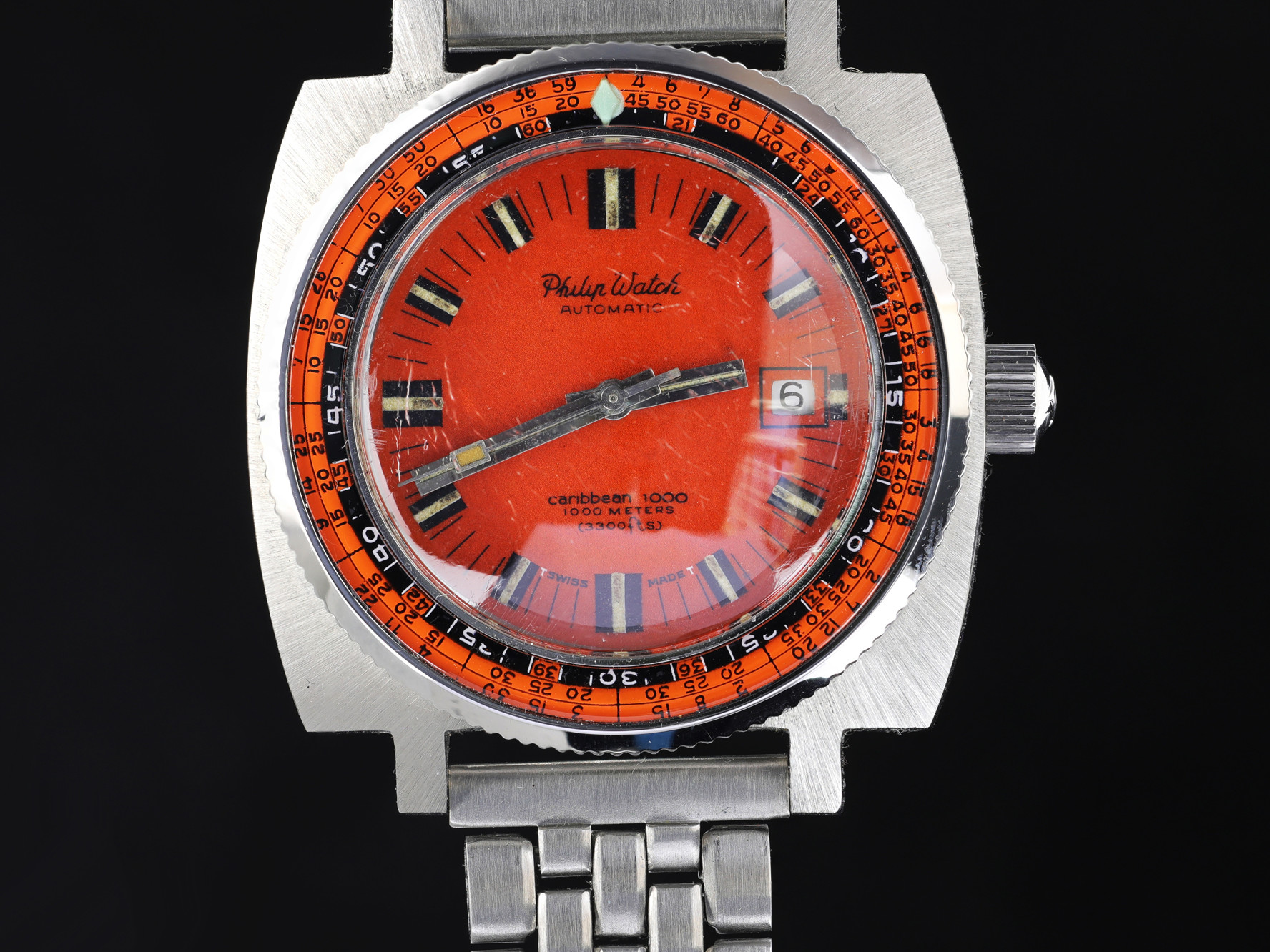 philip watch red square caribbean vintage wacthes stefano mazzariol uai