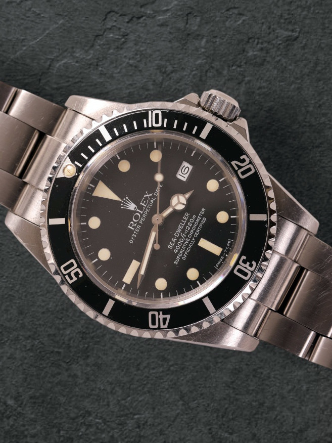 ROLEX SEA-DWELLER REF. 16660 TRIPLE SIX QUADRANTE MATT PALLETTONI 164 rolex 666 uai