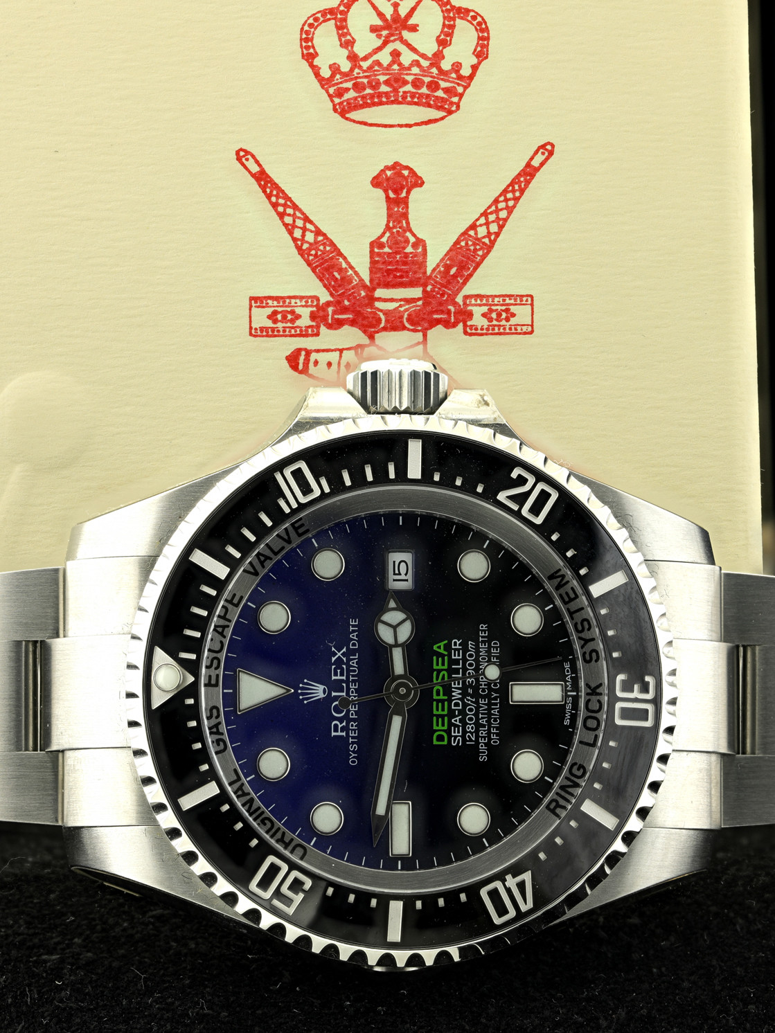 rolex deepsea 116660 oman arabo vintage watches stefano mazzariol uai