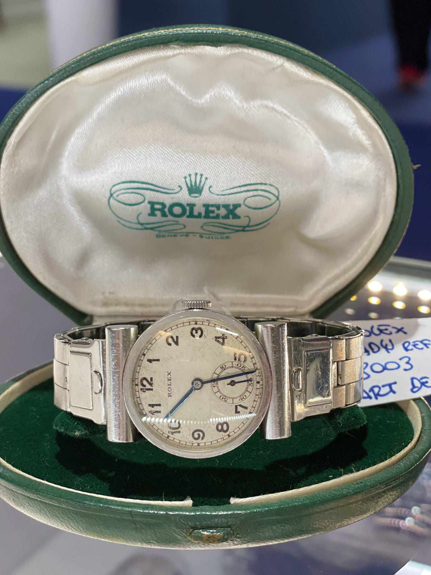 rolex lady 3003 art deco vintage watches stefano mazzariol uai