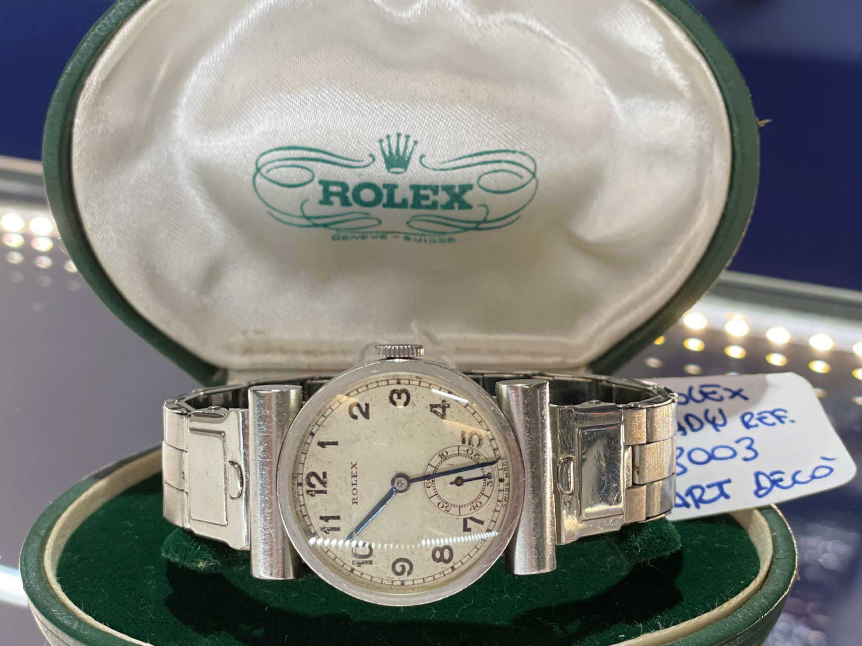 rolex lady 3003 art deco vintage watches stefano mazzariol uai