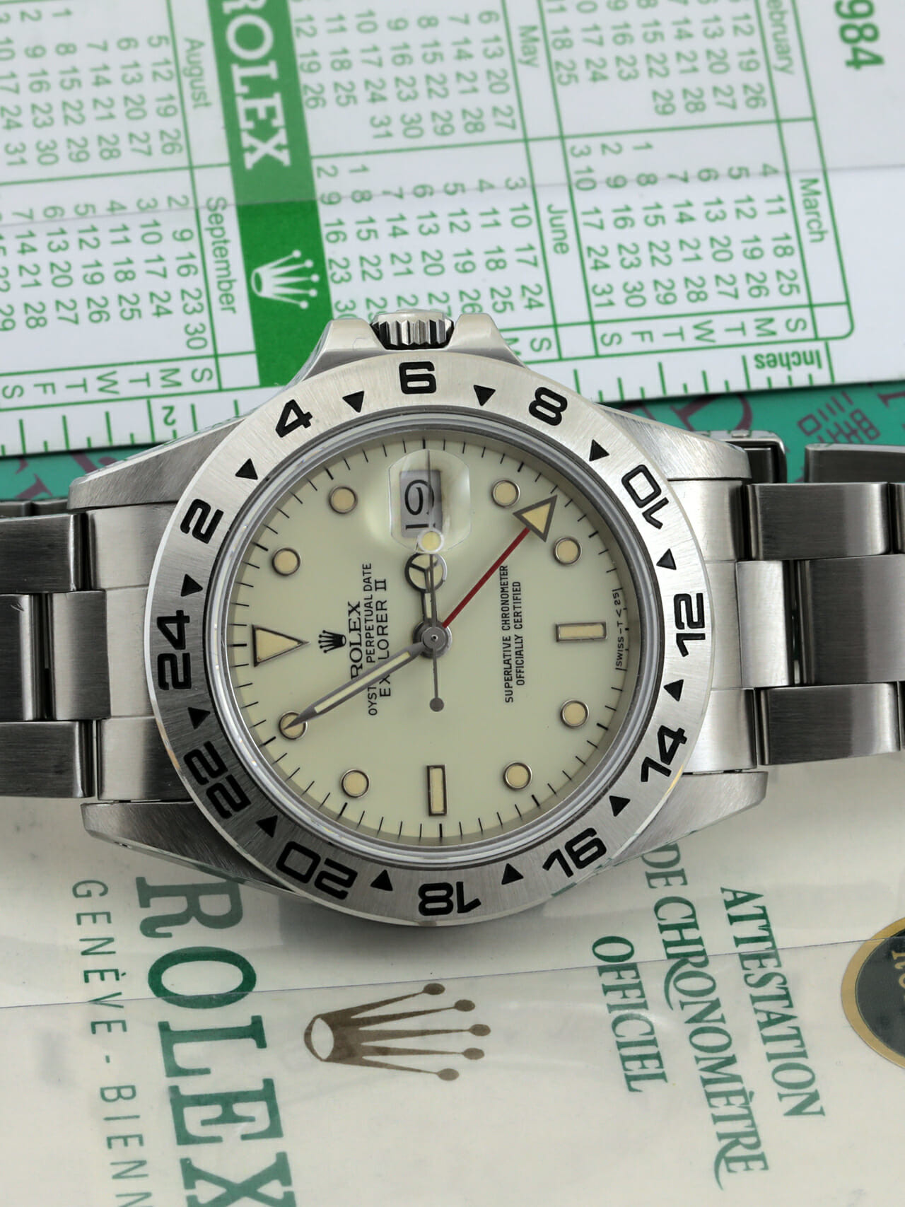 rolex explorer 16550 panna vintagewatches uai