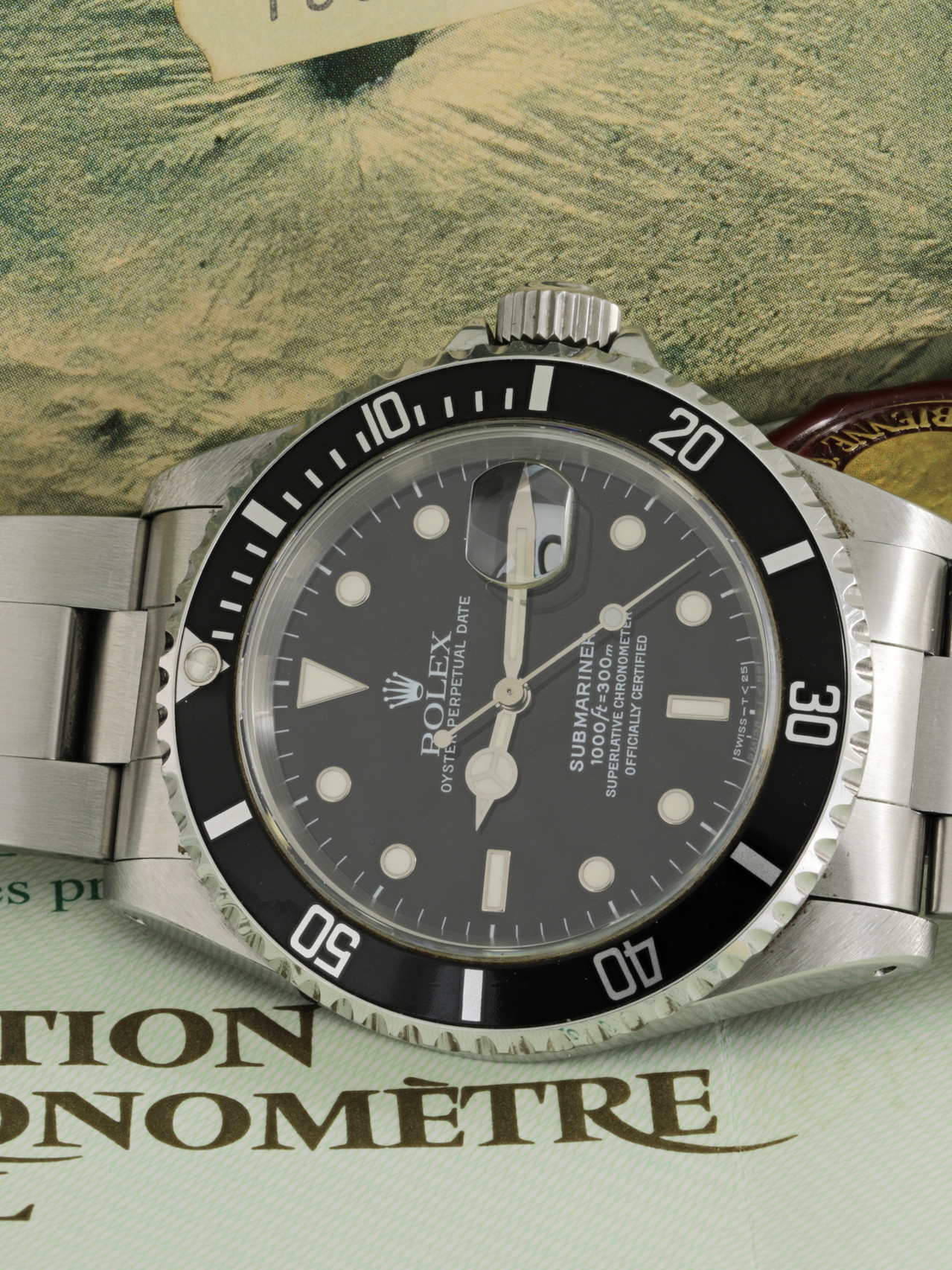 16610 mai lucidato scatola garanzia vintage watches uai