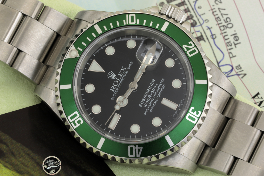 Rolex Submariner ref. 16610 LV ser. Z Mint NOS Full Stickers and Full Set -  Vintage Watches - Stefano Mazzariol