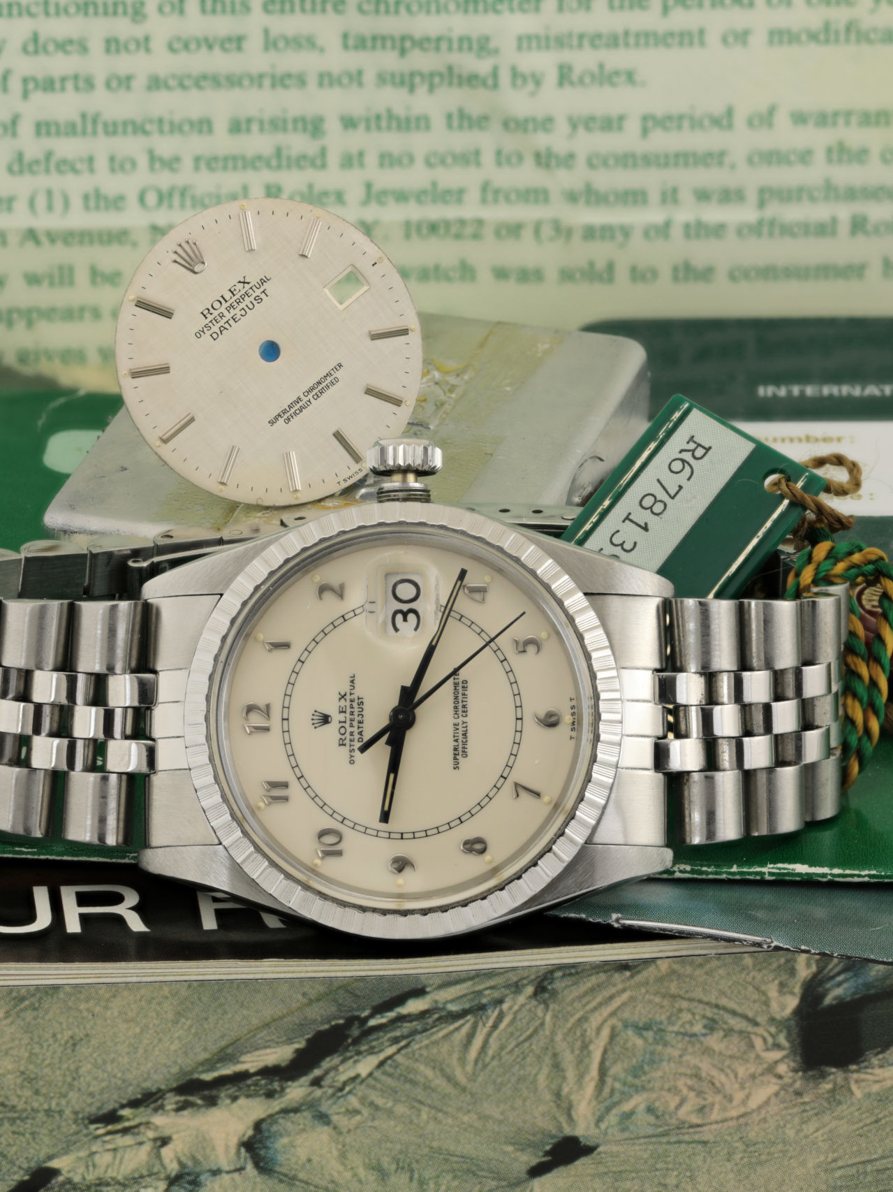 datejust 16030 stella ivory boiler gauge stefano mazzariol uai