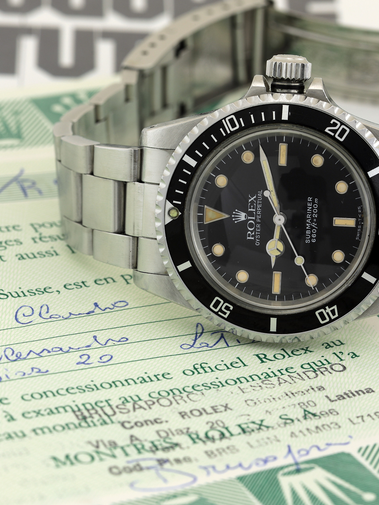 submariner 5513 bicchierini spider stefano mazzariol uai