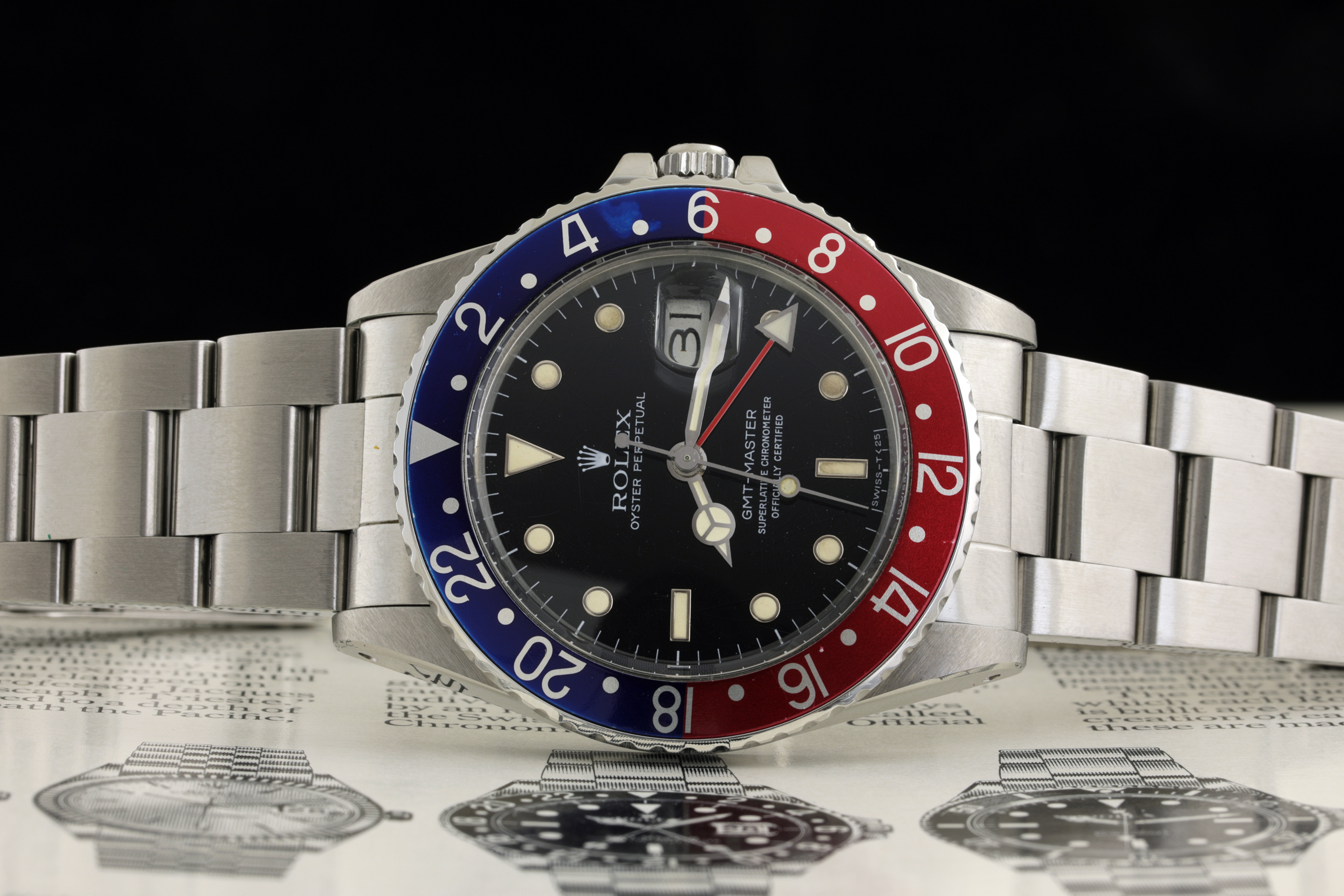gmt 16750 no date vintage watches 1