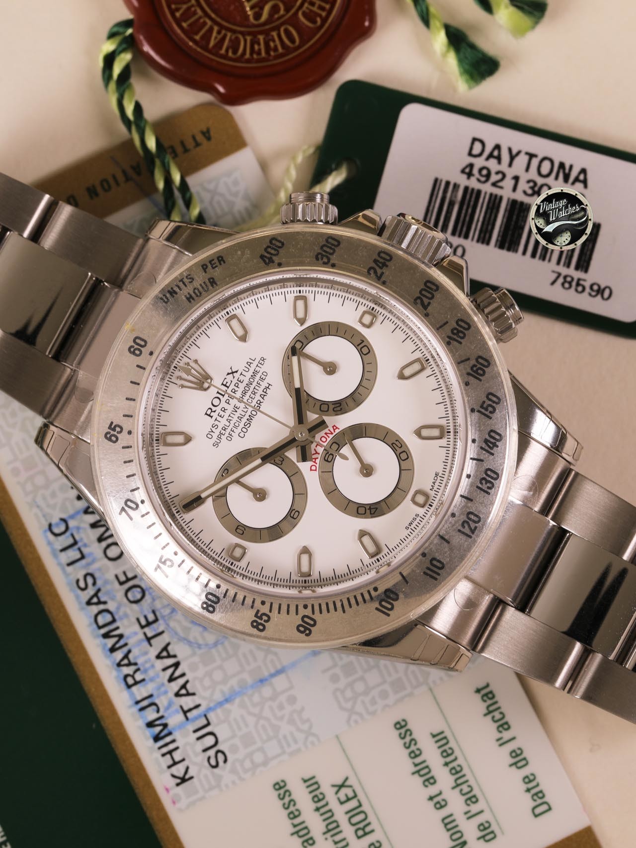 Rolex Daytona ref. 116520 Logo Arabo Oman NOS Scatola e Garanzia 127 116 oman uai