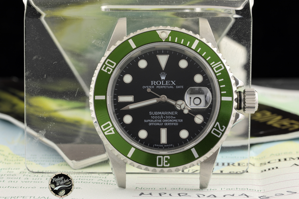 Rolex Submariner ref. 16610 LV ser. Z Mint NOS Full Stickers and Full Set -  Vintage Watches - Stefano Mazzariol