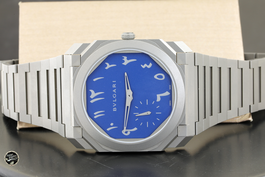 Bulgari Octo Finissimo Blue Dobner Special Edition ref. 103301 in