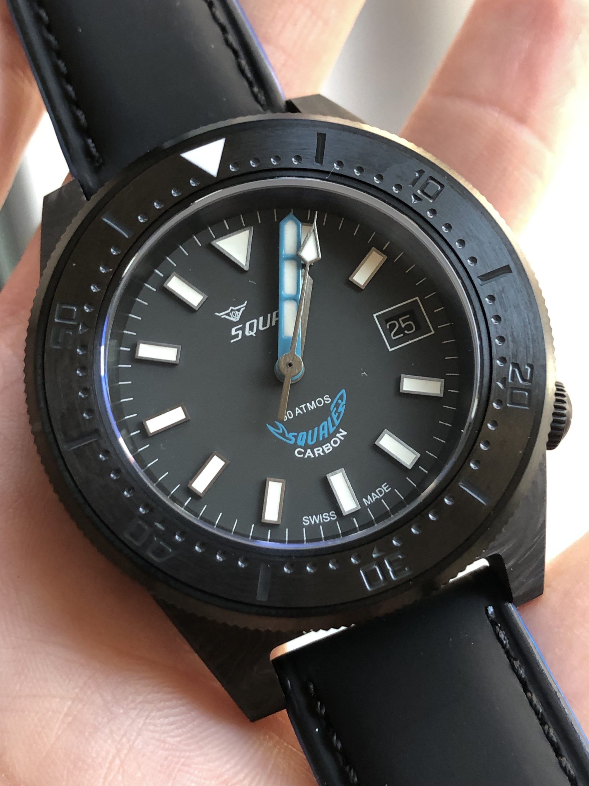 Orologio carbonio 2025