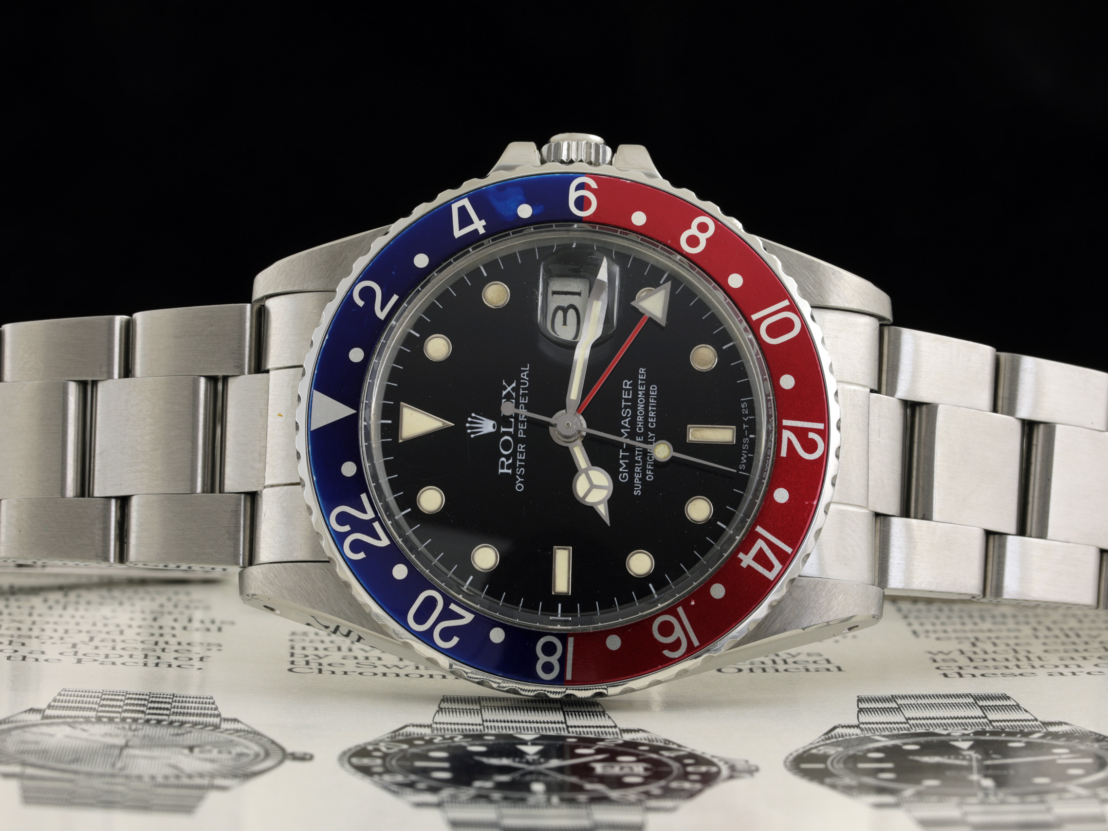 gmt 16750 no date vintage watches uai