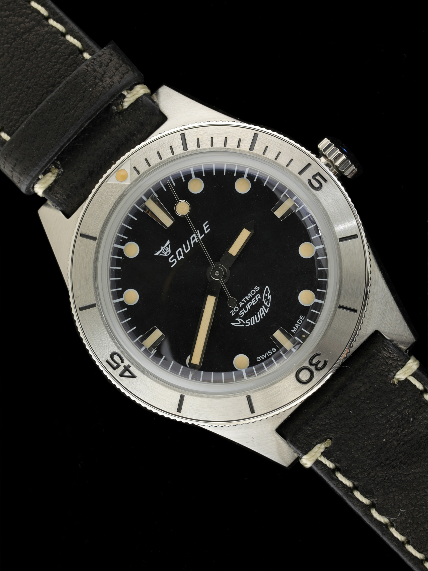 super squale nero pelle 3 uai