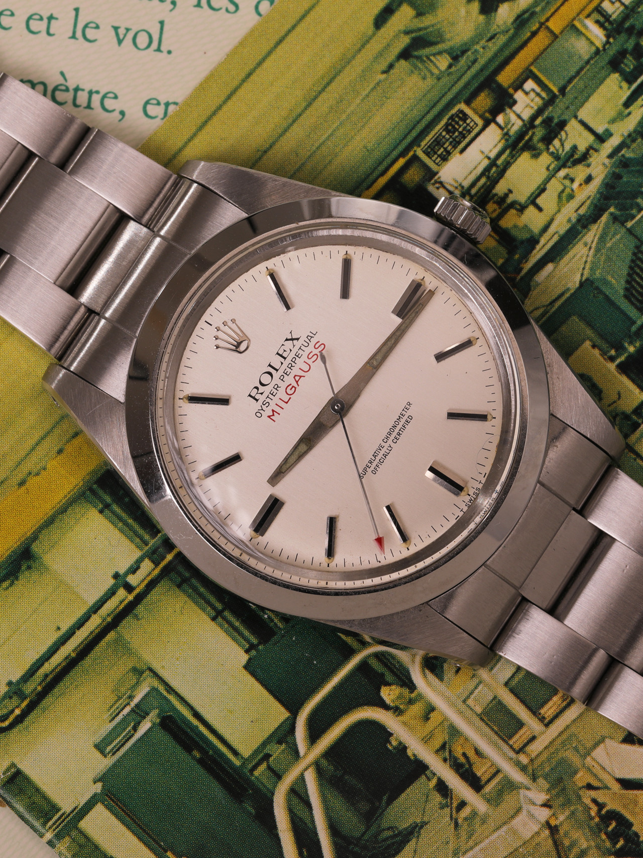 Rolex Milgauss ref. 1019 Scatola e Garanzia 73 1019 1 uai