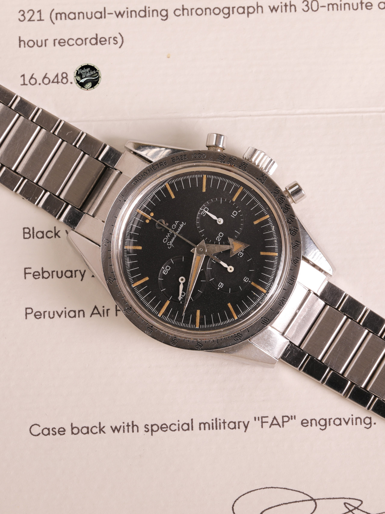 Omega Speedmaster ref. 2915-2 FAP prodotto nel 1959 72 2915 1 uai