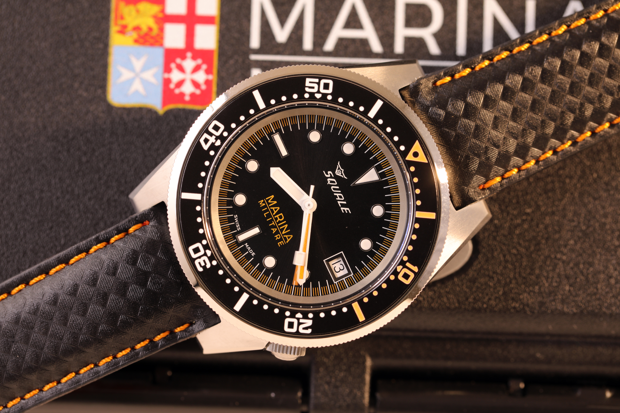 Squale 1521 Italian Navy Limited Edition 4 mm squale 1