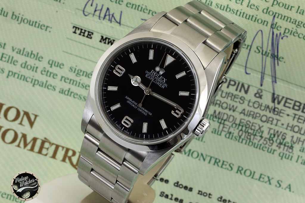 Rolex Explorer ref. 114270 Scatola e Garanzia Come Nuovo Vintage Watches Stefano Mazzariol