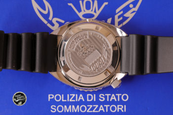 Squale Polipetto Nucleo Sommozzatori Polizia di Stato con Scatola e Garanzia 16 squale polipetto retro
