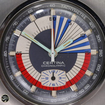 certina chronoolympic quadrante
