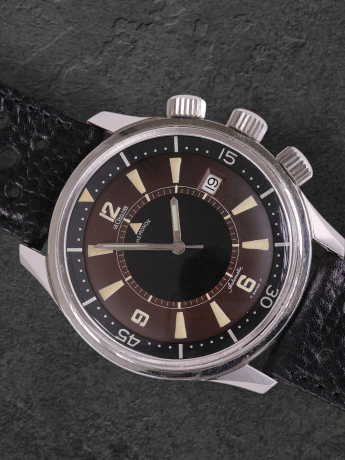 Le Coultre Polaris quadrante marrone prodotto nel 1968 35 le coultre 1 1 uai