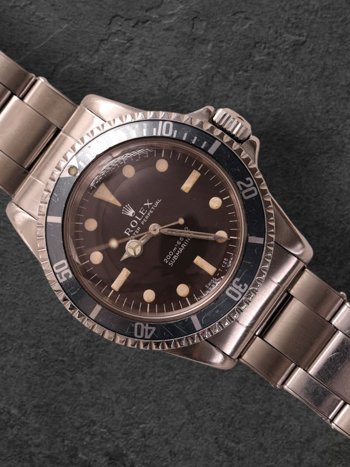 Rolex Submariner ref 5513 Quadrante Tropical Meter First 29 rolex 5513 mf brown 1 uai