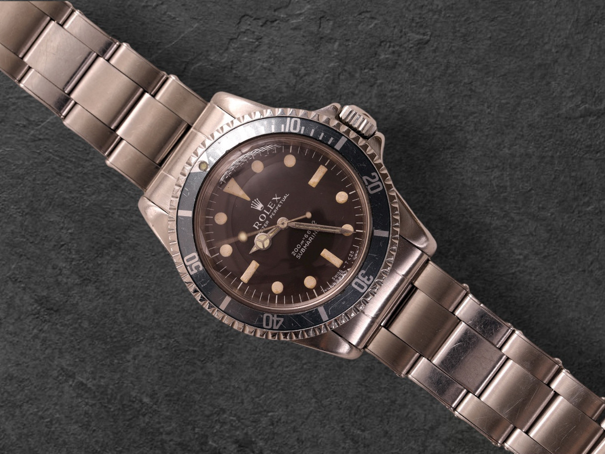 rolex 5513 mf brown uai