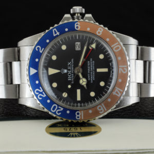 Rolex Gmt Master ref. 1675 MK3 Radiale Mai Lucidato con Scatola e Garanzia
