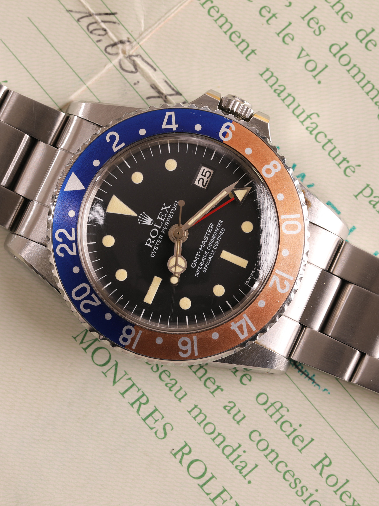 Rolex Gmt Master ref. 1675 MK3 Radiale con Scatola e Garanzia 21 radiale 1 uai