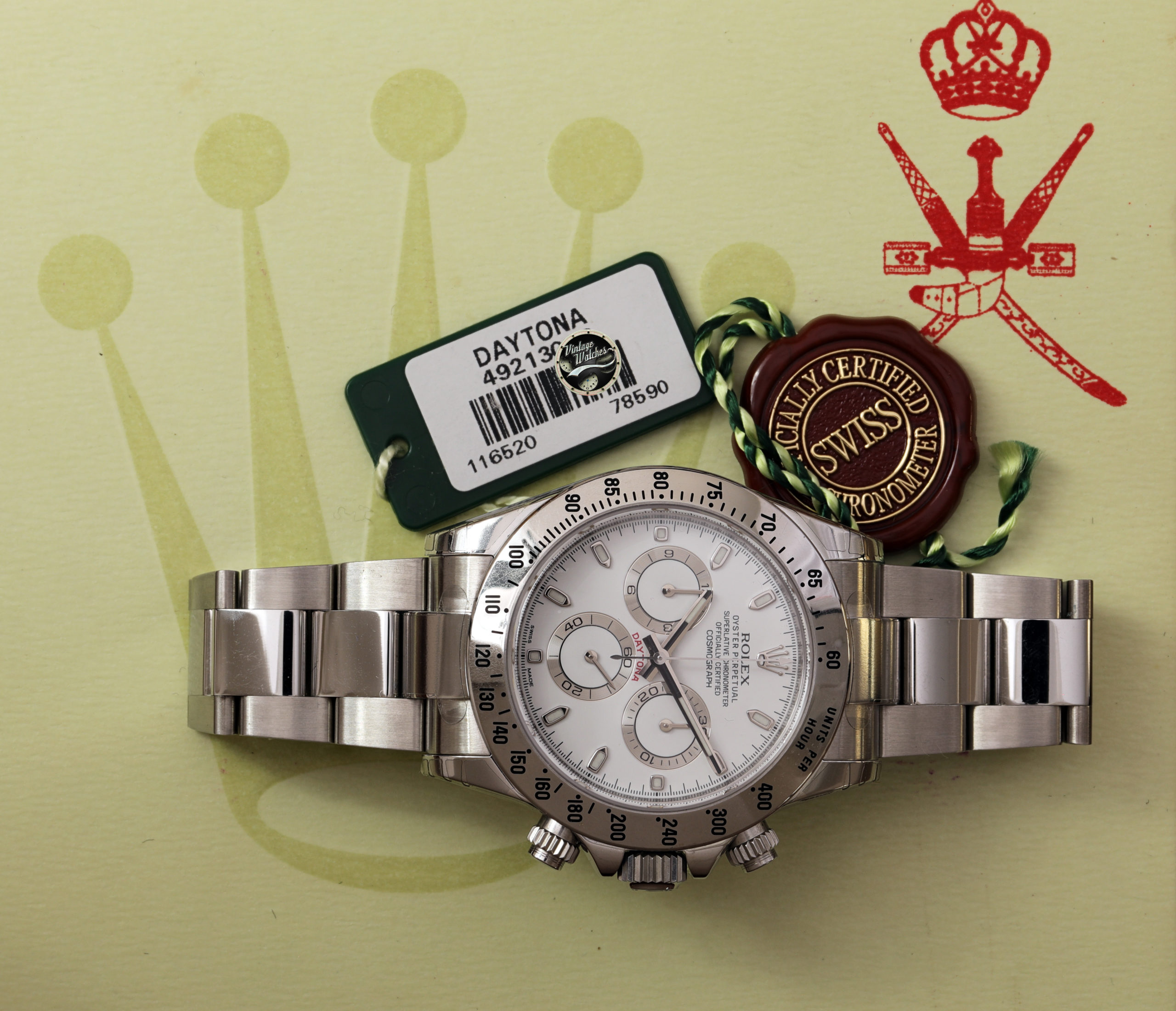 Rolex Daytona ref. 116520 Oman NOS<br>– Prezzo su richiesta –