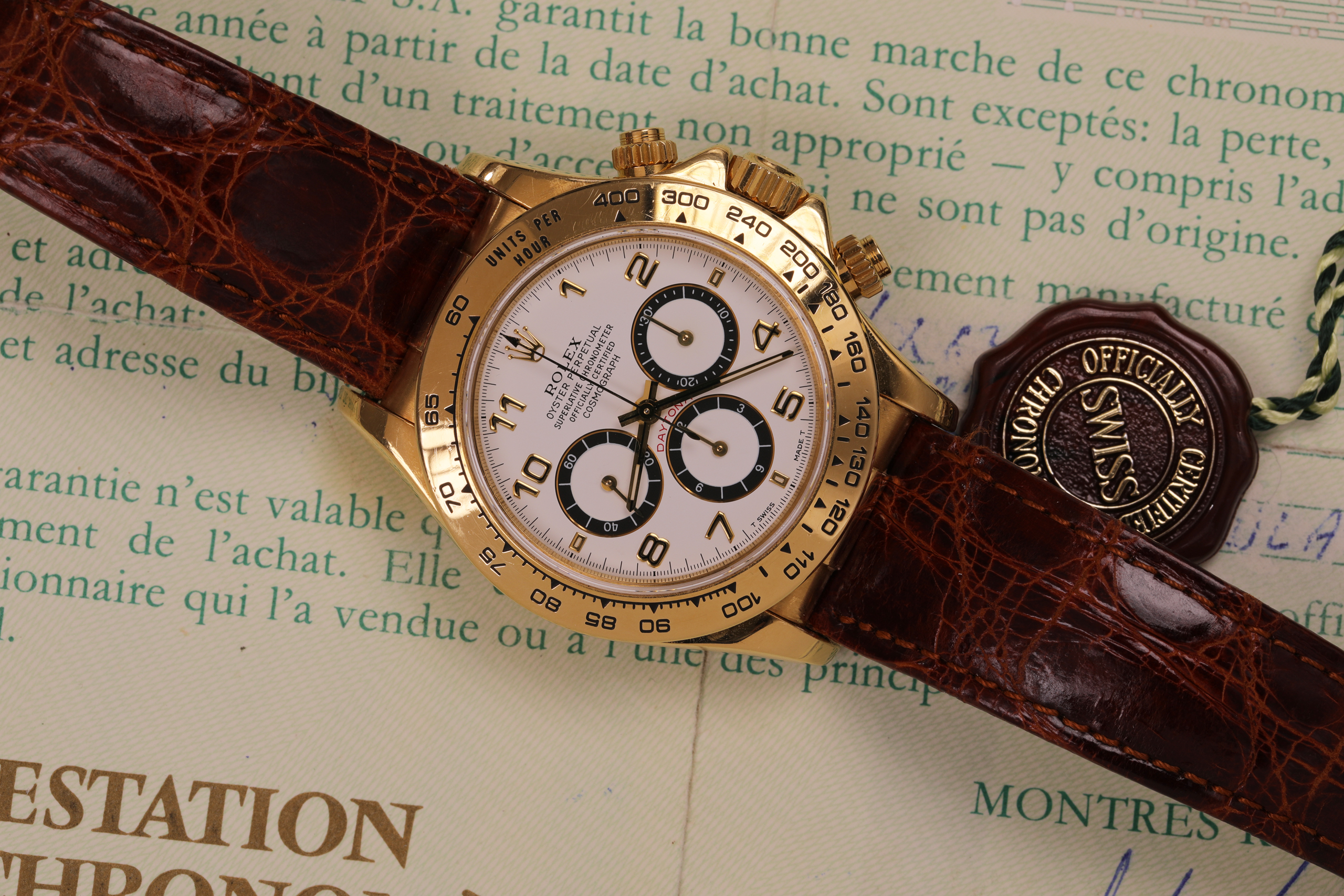 Rolex Daytona ref. 16518 Scatola e Garanzia 3 16518