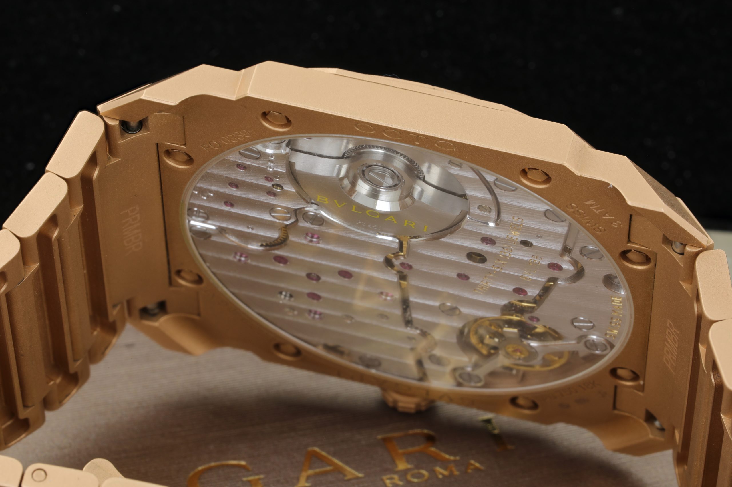 Bulgari Octo Finissimo oro rosa Ed. Limitata<br>– Prezzo su richiesta –