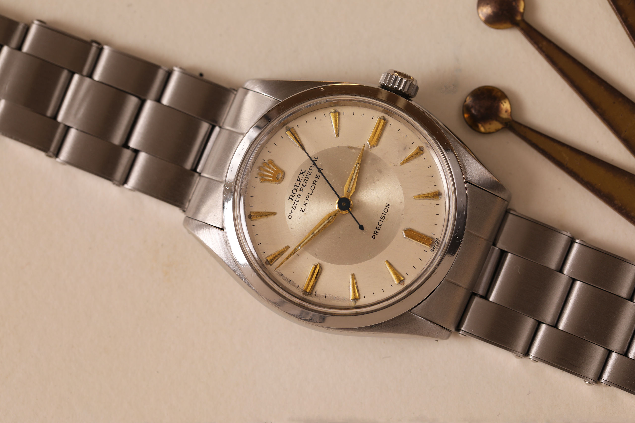 Rolex Explorer ref. 5500 Bull Eye prodotto nel 1957