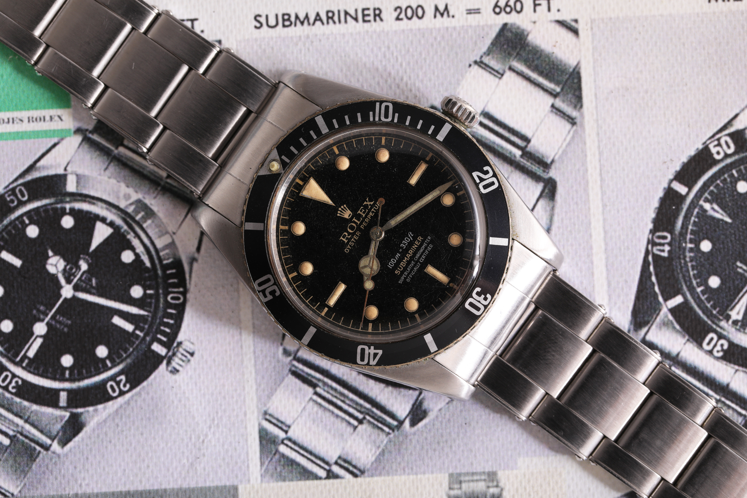 Rolex Submariner ref. 5508 SCOC Exclamation Point<br>– Prezzo su richiesta –