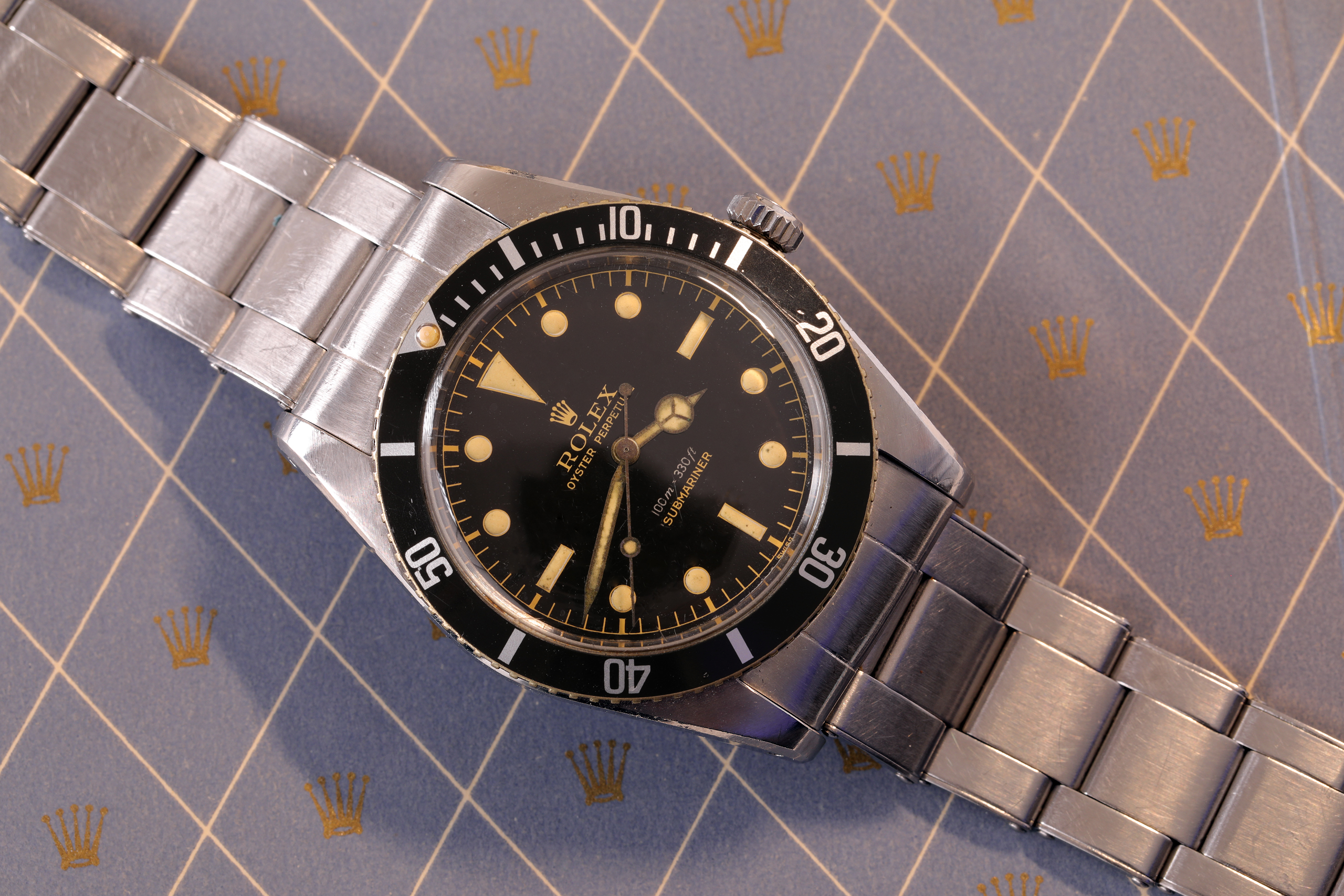 Rolex Submariner ref. 5508 Mai Lucidato<br>– Prezzo su richiesta –