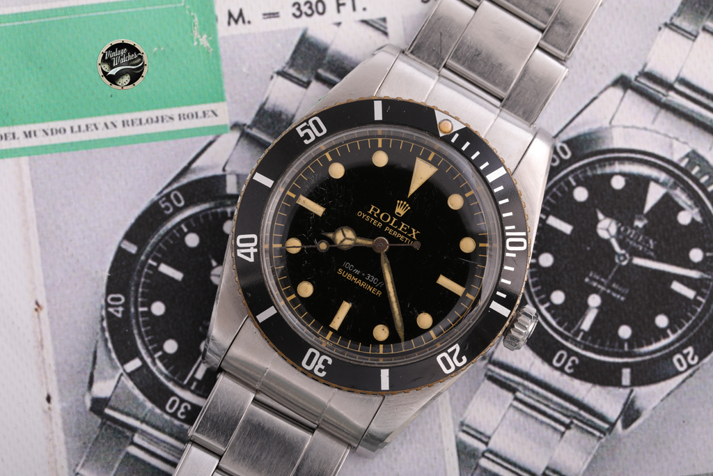 Rolex Submariner ref. 5508 Mai Lucidato<br>– Prezzo su richiesta –