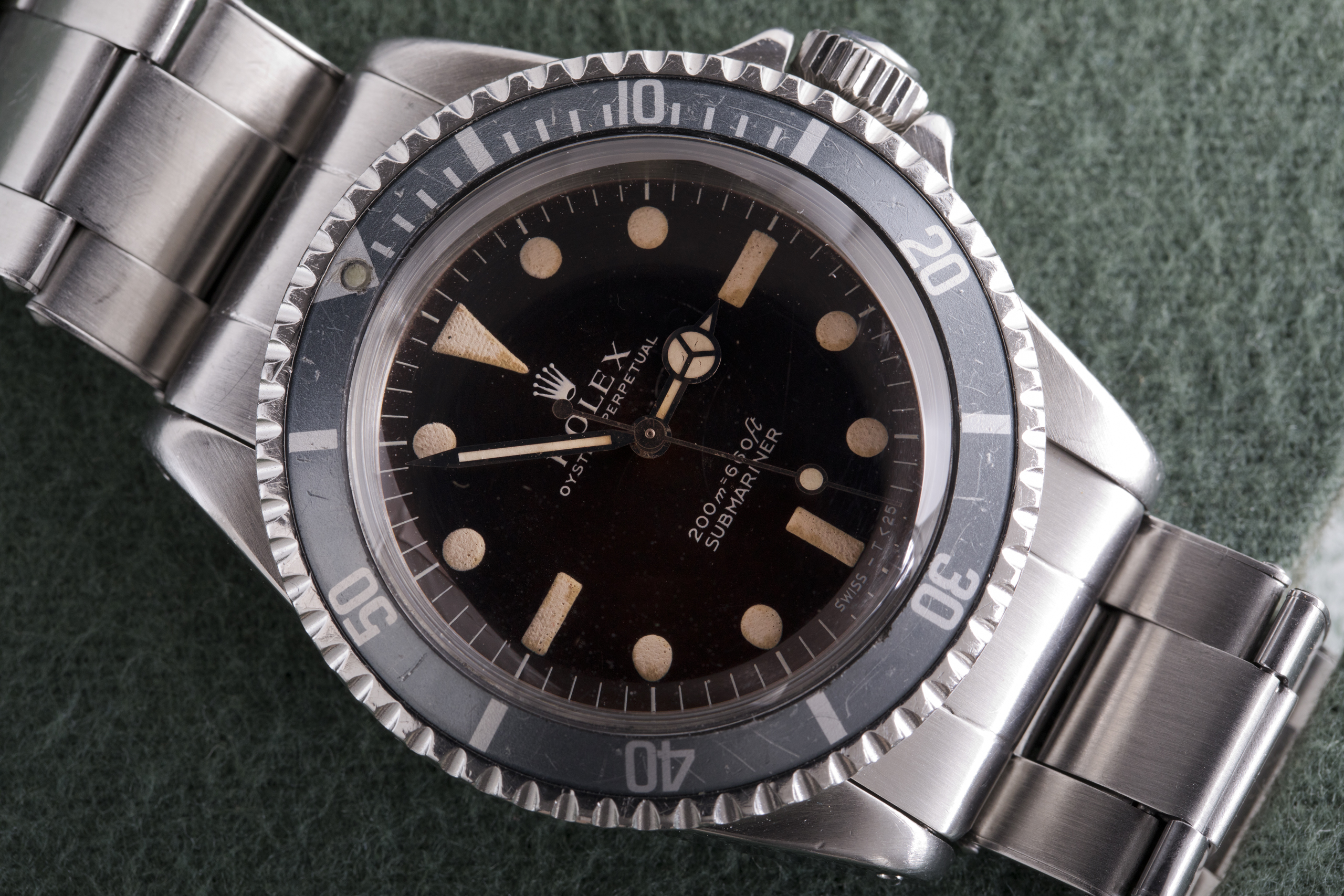 Rolex Submariner ref 5513 Tropical Meter First¢¢¢