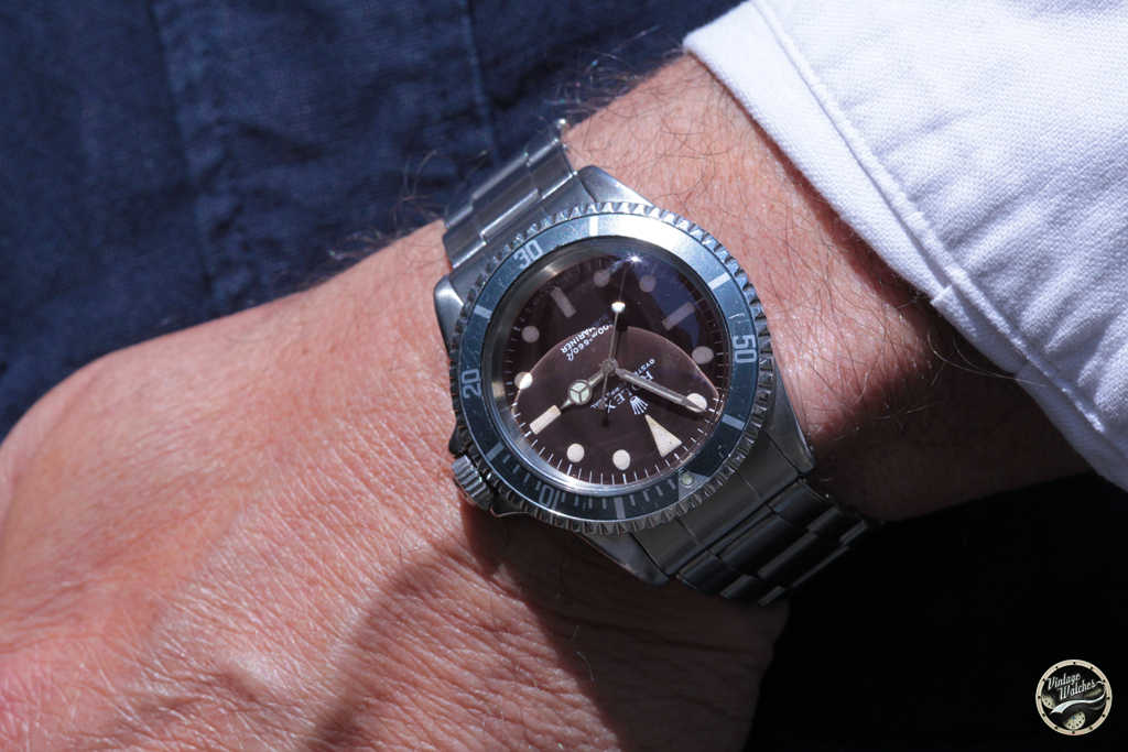Rolex Submariner ref 5513 Tropical Meter First