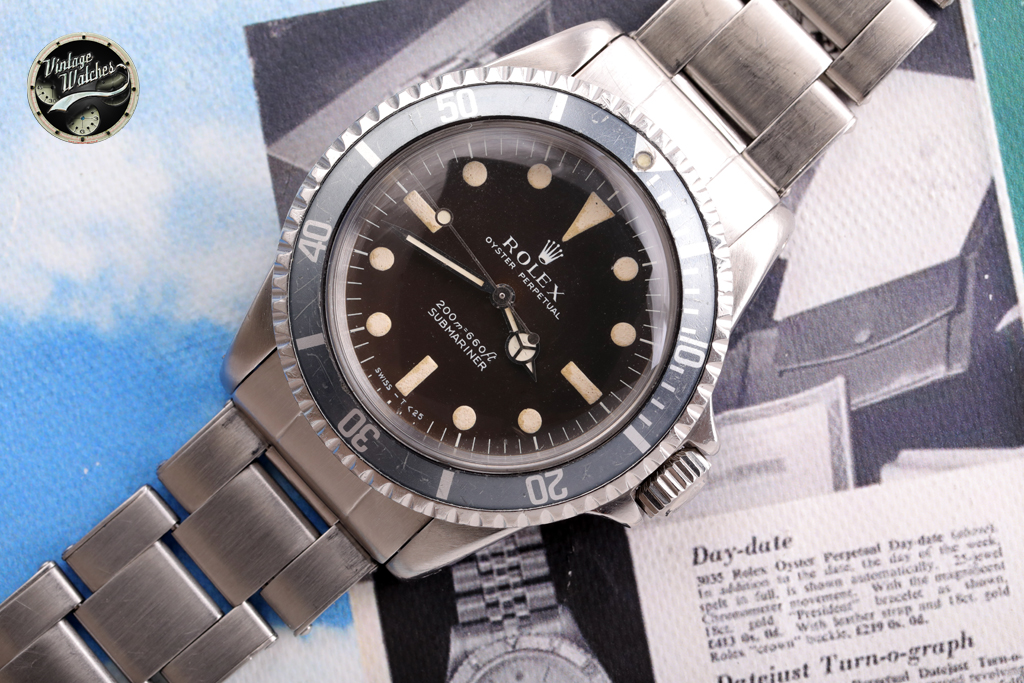 Rolex Submariner ref 5513 Tropical Meter First¢¢¢
