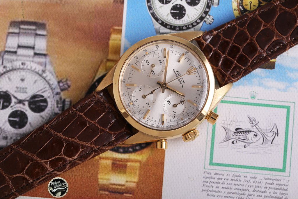 Rolex Chronograph Pre-Daytona ref. 6238 14 kt<br>– Prezzo su richiesta –