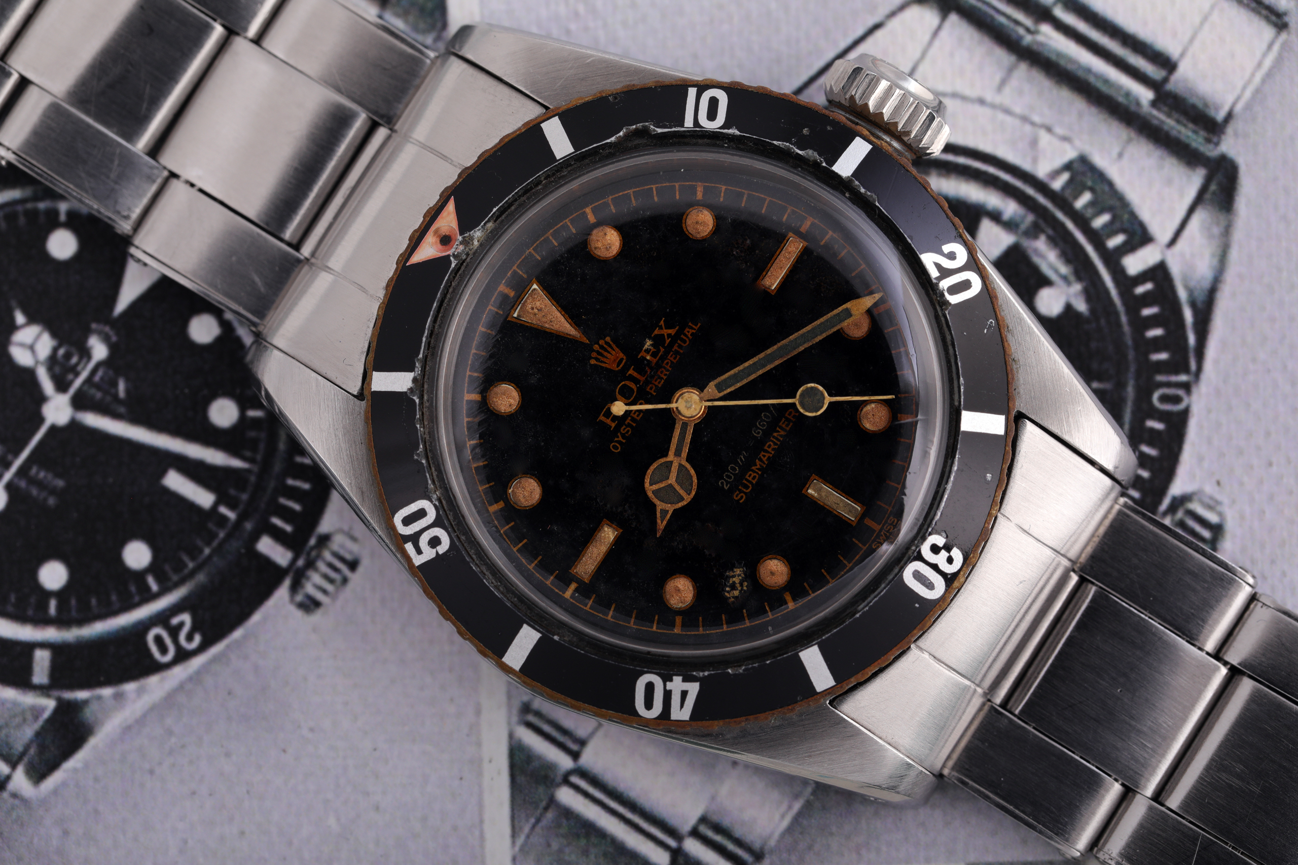 Rolex Submariner Coroncione ref. 6538<br>– Prezzo su richiesta –